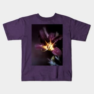 red magic day lily 2 Kids T-Shirt